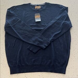 Elegant Navy Crewneck Sweater